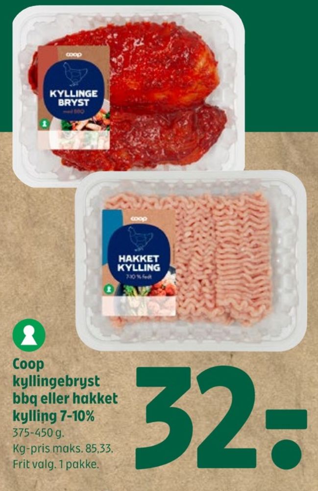 Coop, Kyllingebrystfilet