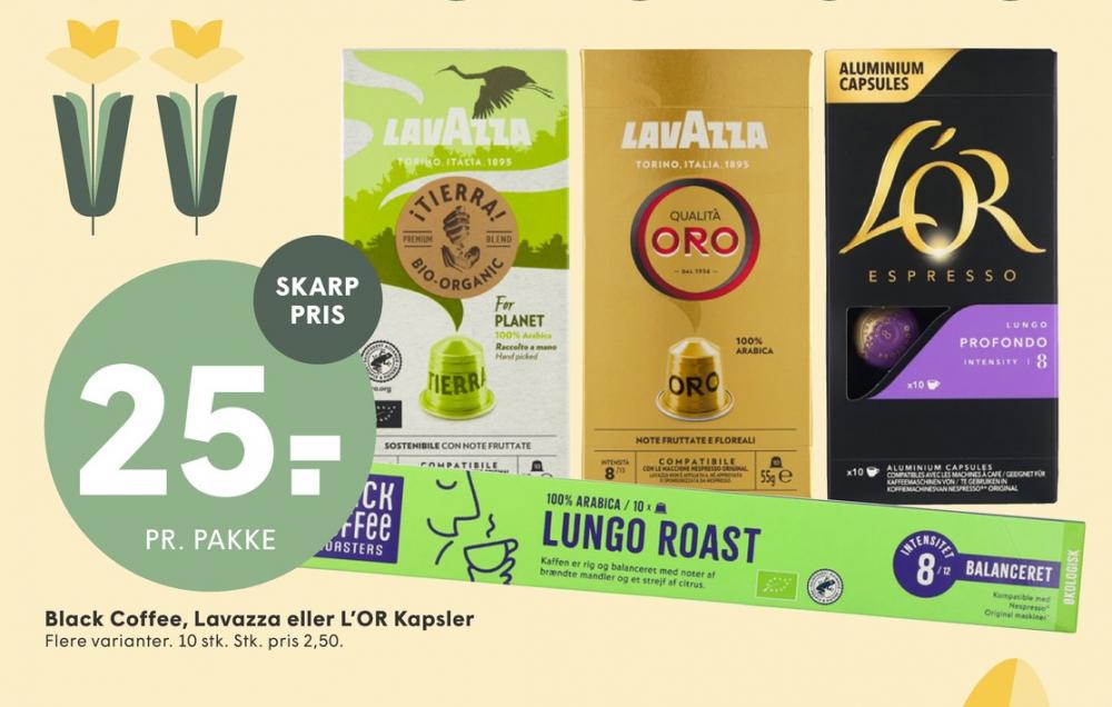 LOR Espresso Lungo Profondo, Kaffekapsler