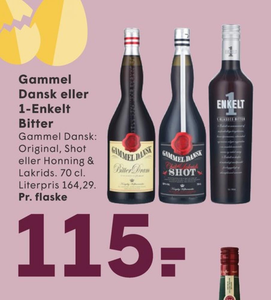 1-Enkelt, Bitter