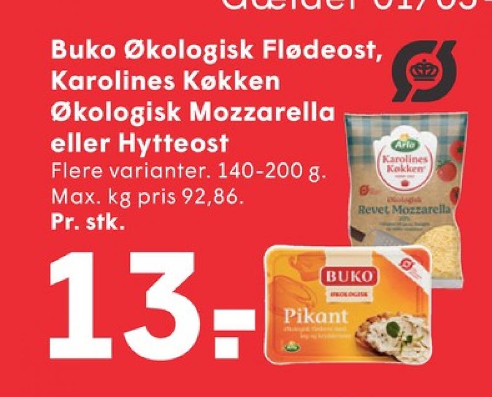 Karolines, Hytteost 4%