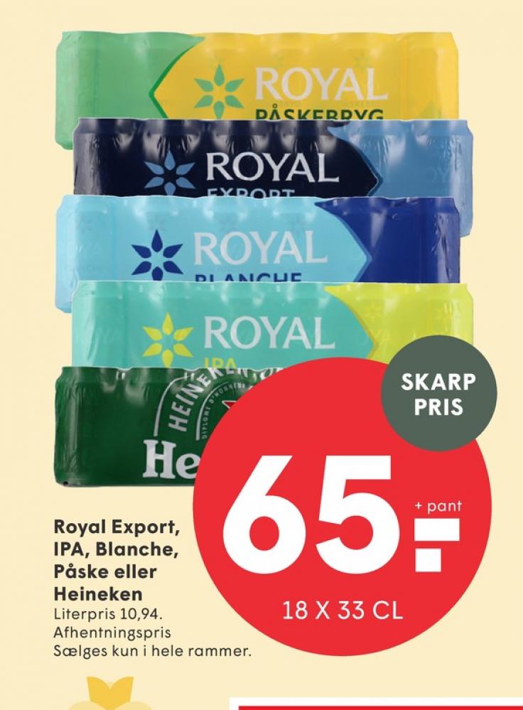 Royal IPA, Øl 18 pk.