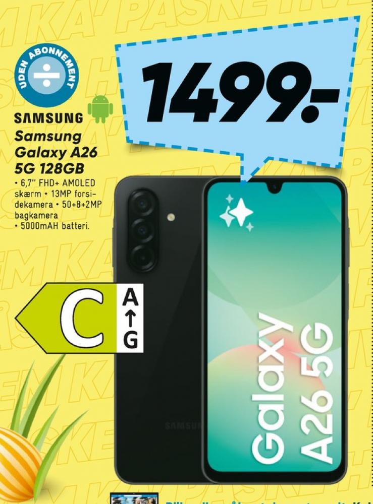 Samsung Galaxy A26, Mobiltelefon