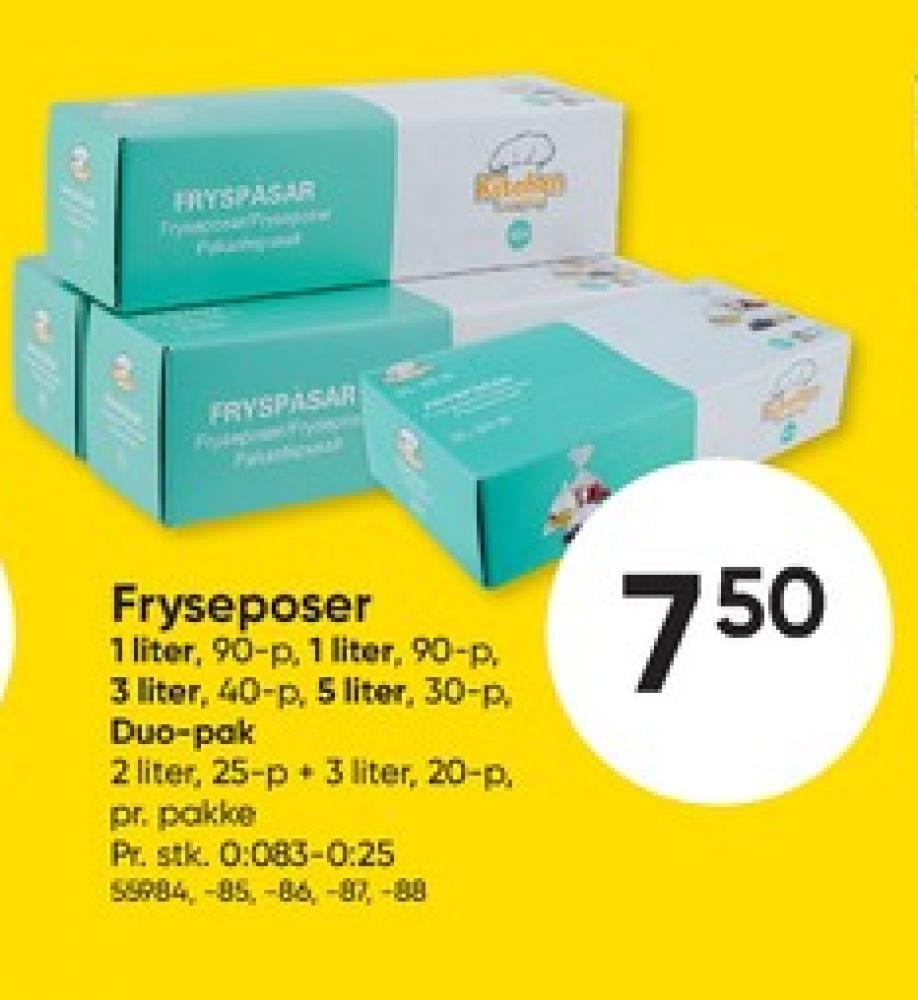 Kitchen, Husholdningsposer