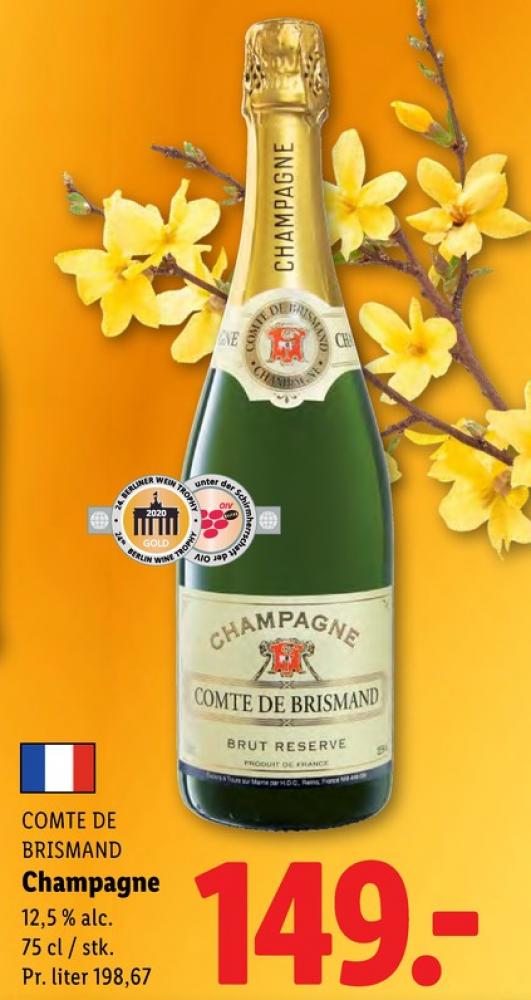 Comte De Brismand, Champagne