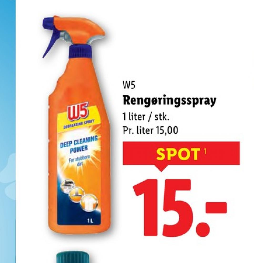 W5, Rengøring - universal