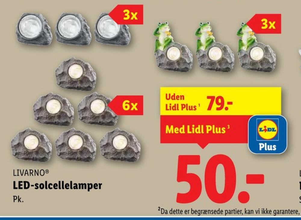 Livarno, Solcellelampe