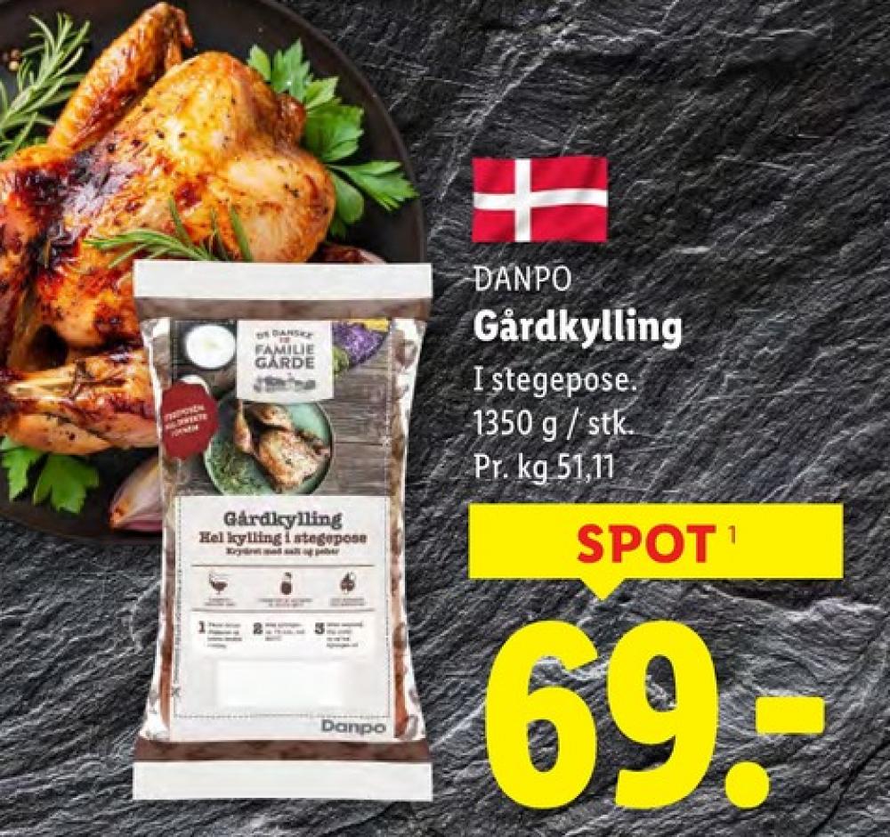Danpo, Kylling