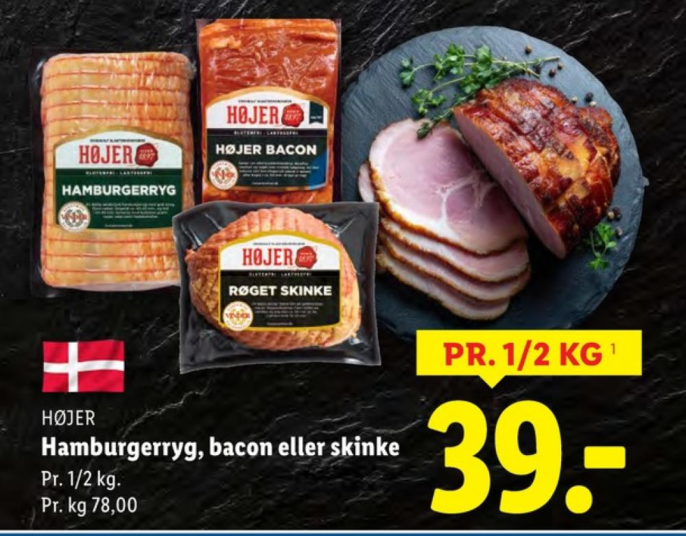 Højer Pølser, Bacon