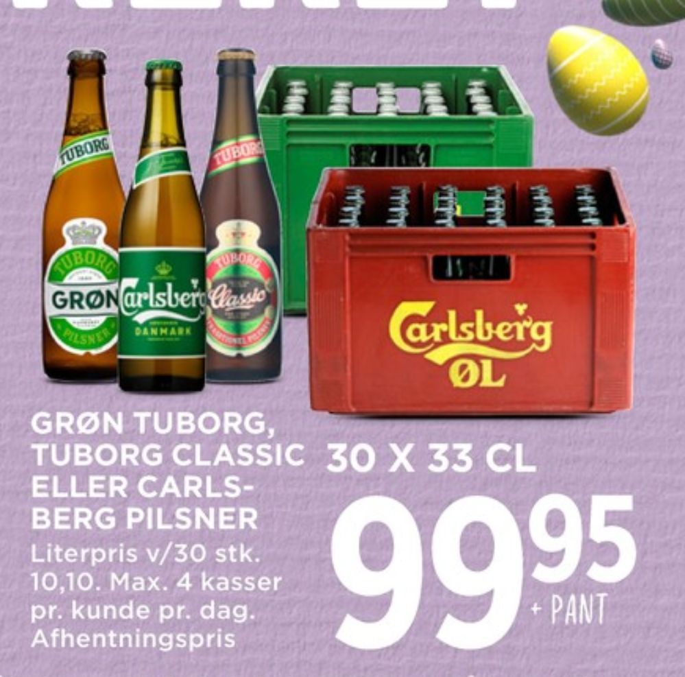 Tuborg Grøn, Øl