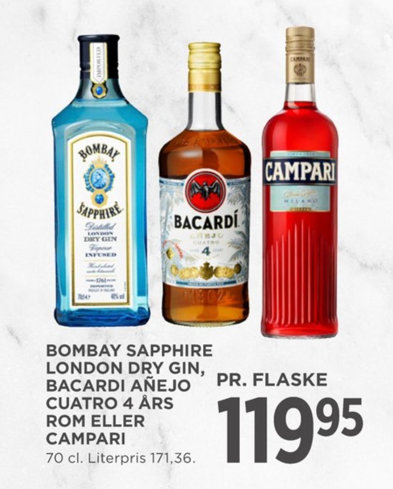 Campari, Bitter