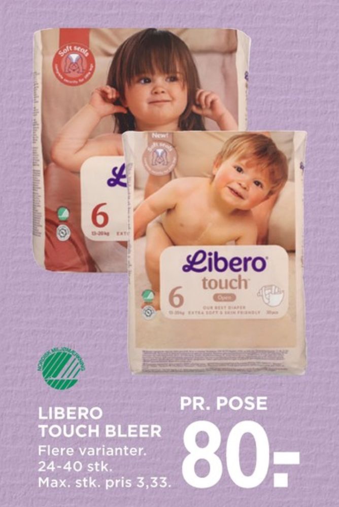 Libero Touch, Bleer str 3 5-8 kg