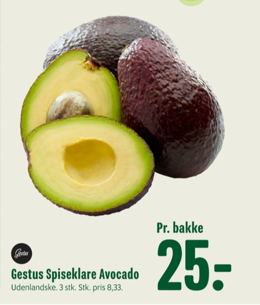 Gestus, Avocado