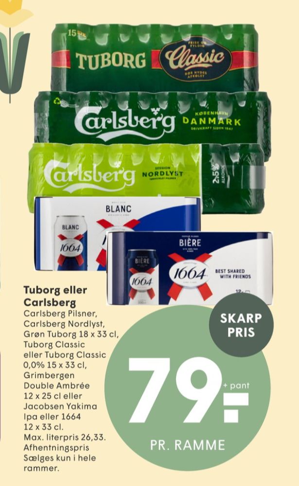 Tuborg Grøn, Øl 18 pk.