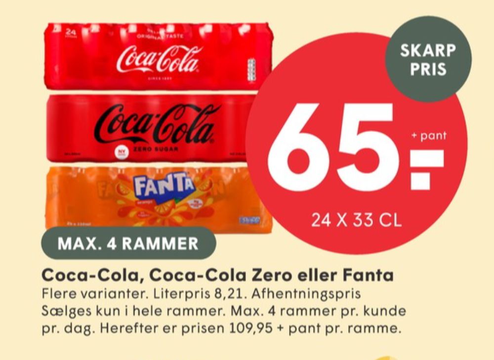 Coca Cola, Cola 24 pk.
