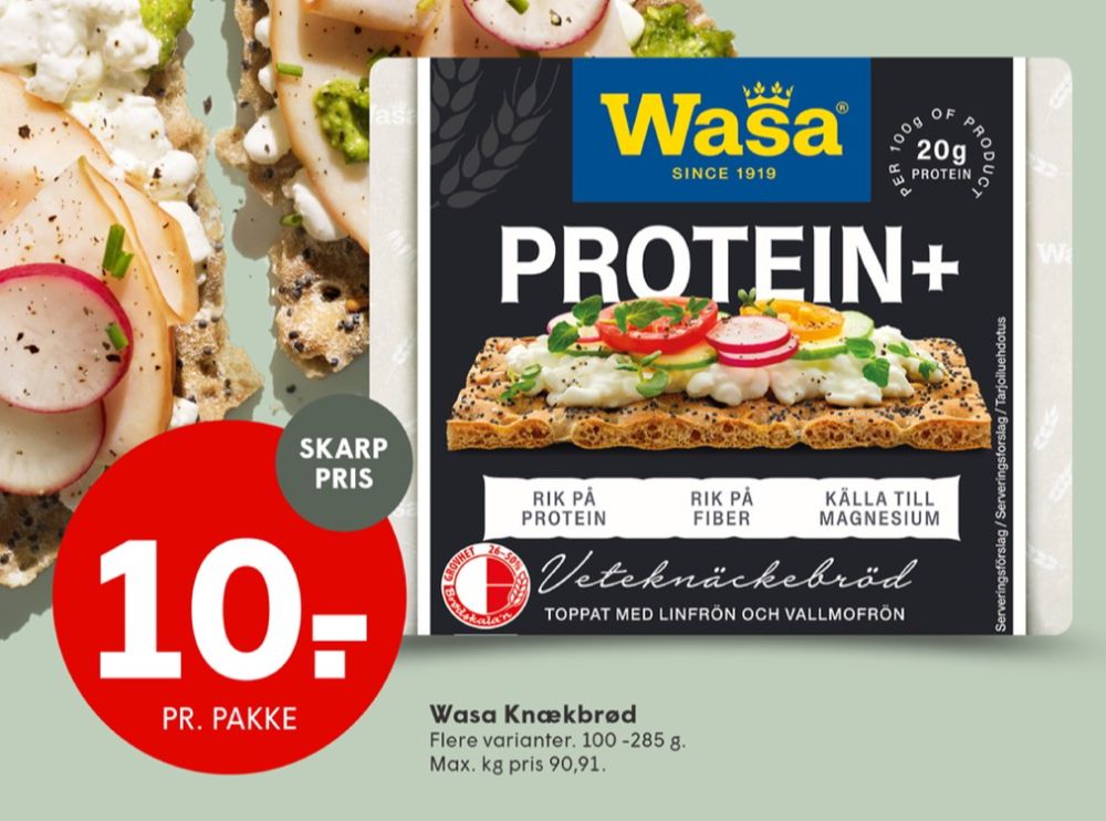Wasa, Protein+ Knækbrød