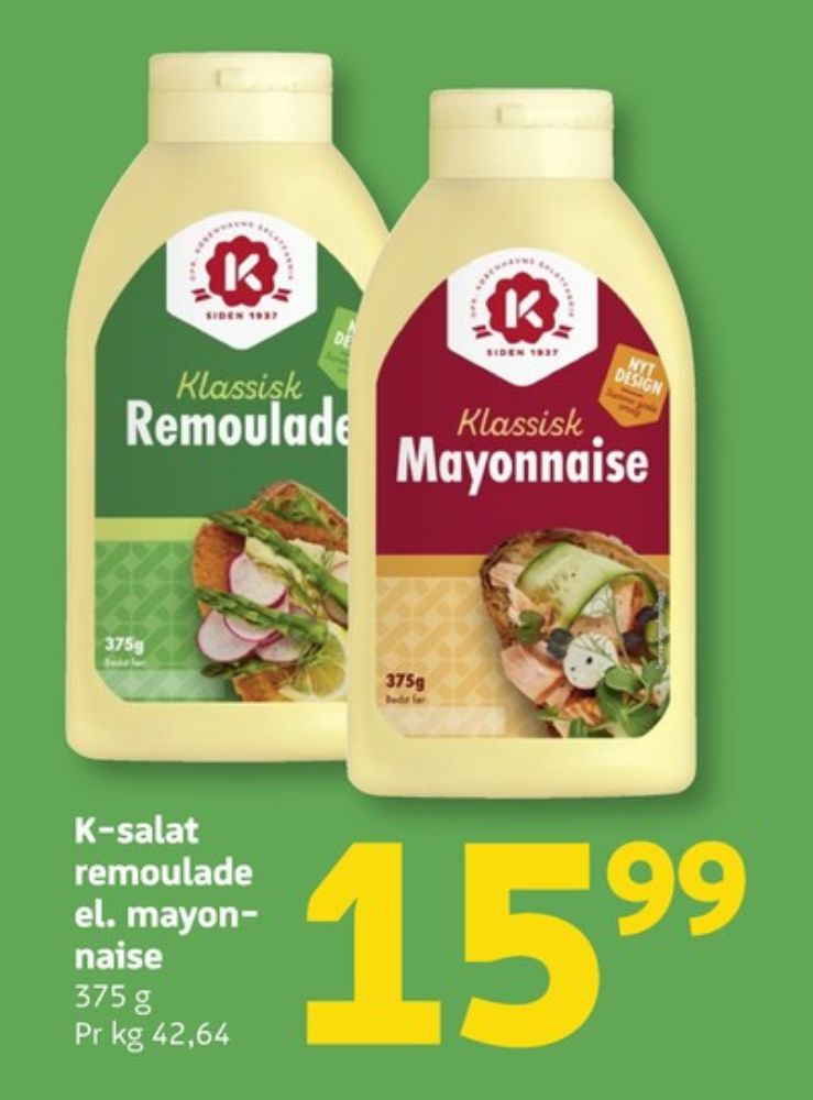 K-salat, Mayonnaise Klassisk