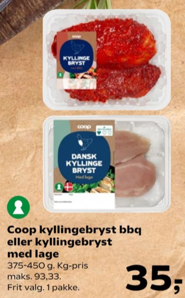 Coop, Kyllingebrystfilet