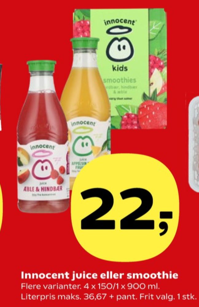 innocent, Appelsinjuice med frugtkød