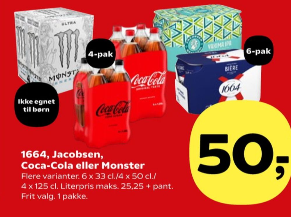 Coca Cola, Cola 4 pk.