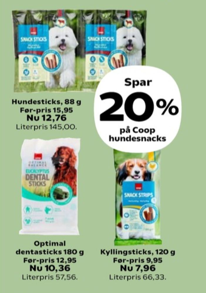 Coop, Hundesnacks