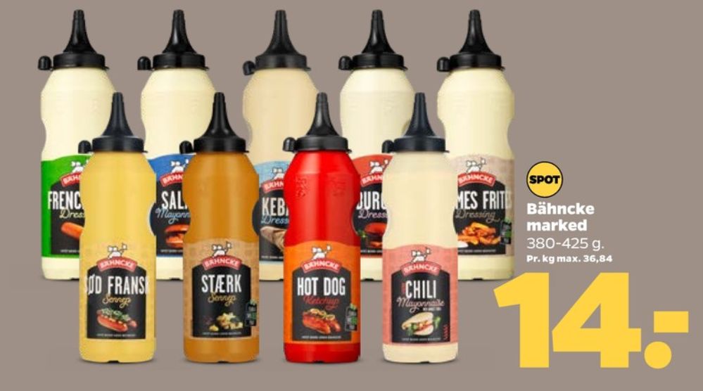 Bähncke, Pommes Frites Dressing