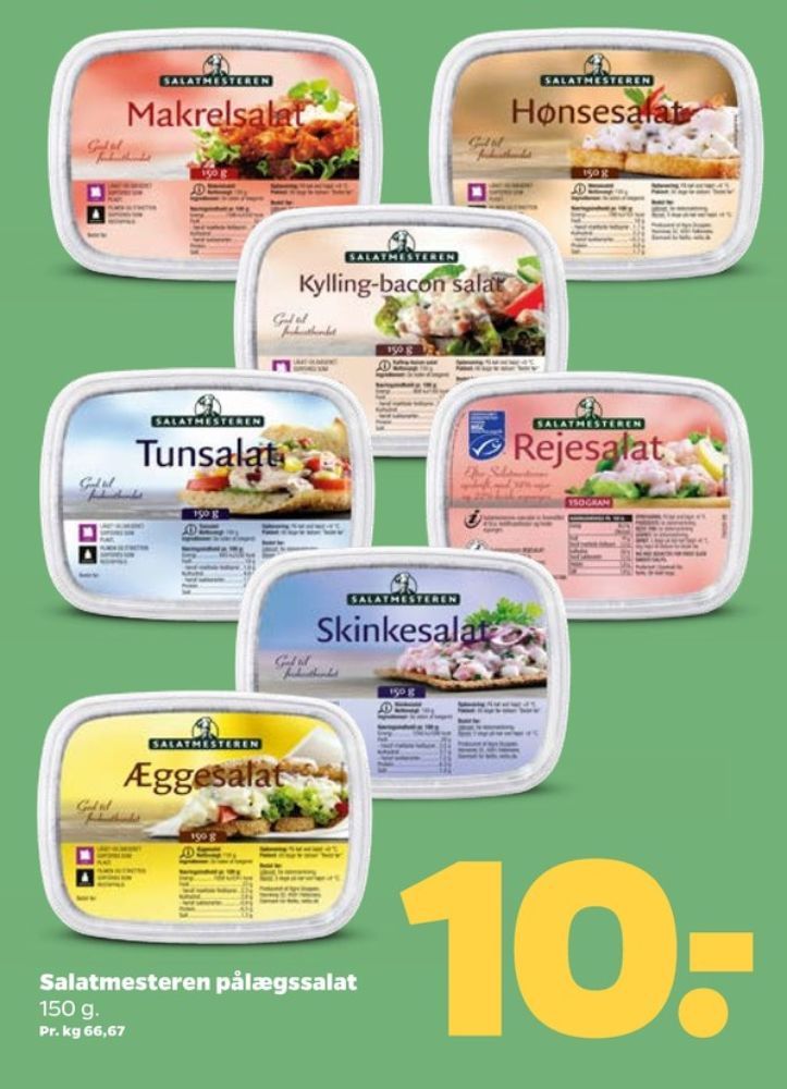 Salatmesteren, Kylling & Baconsalat