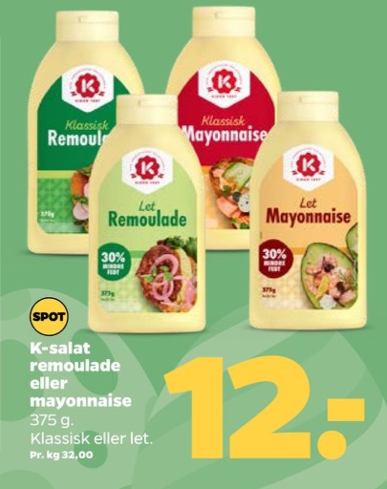 K-salat, Mayonnaise Klassisk