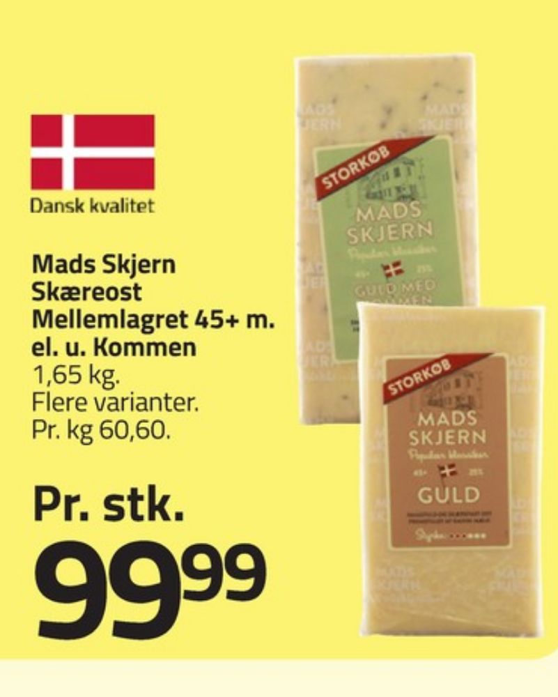 Mads Skjern, Skæreost 45+ Guld Kommen