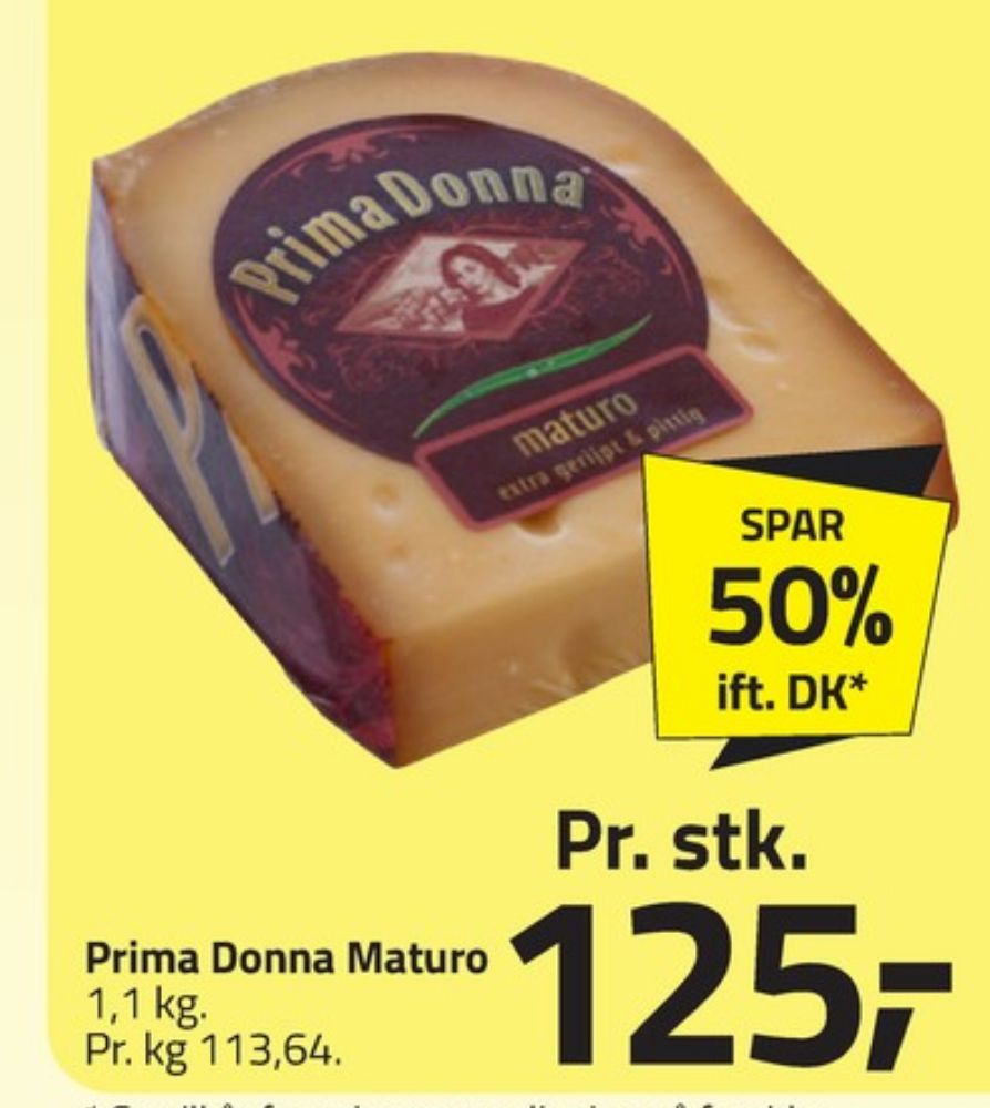 Prima Donna, Specialost Rød Lagret