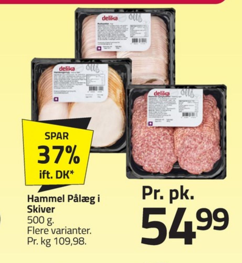 Delika, Spegepølse