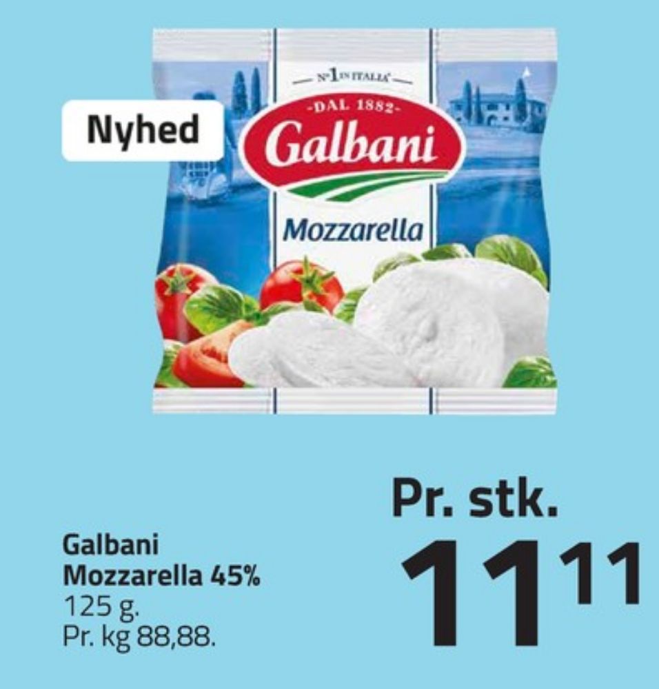 Galbani, Mozzarella