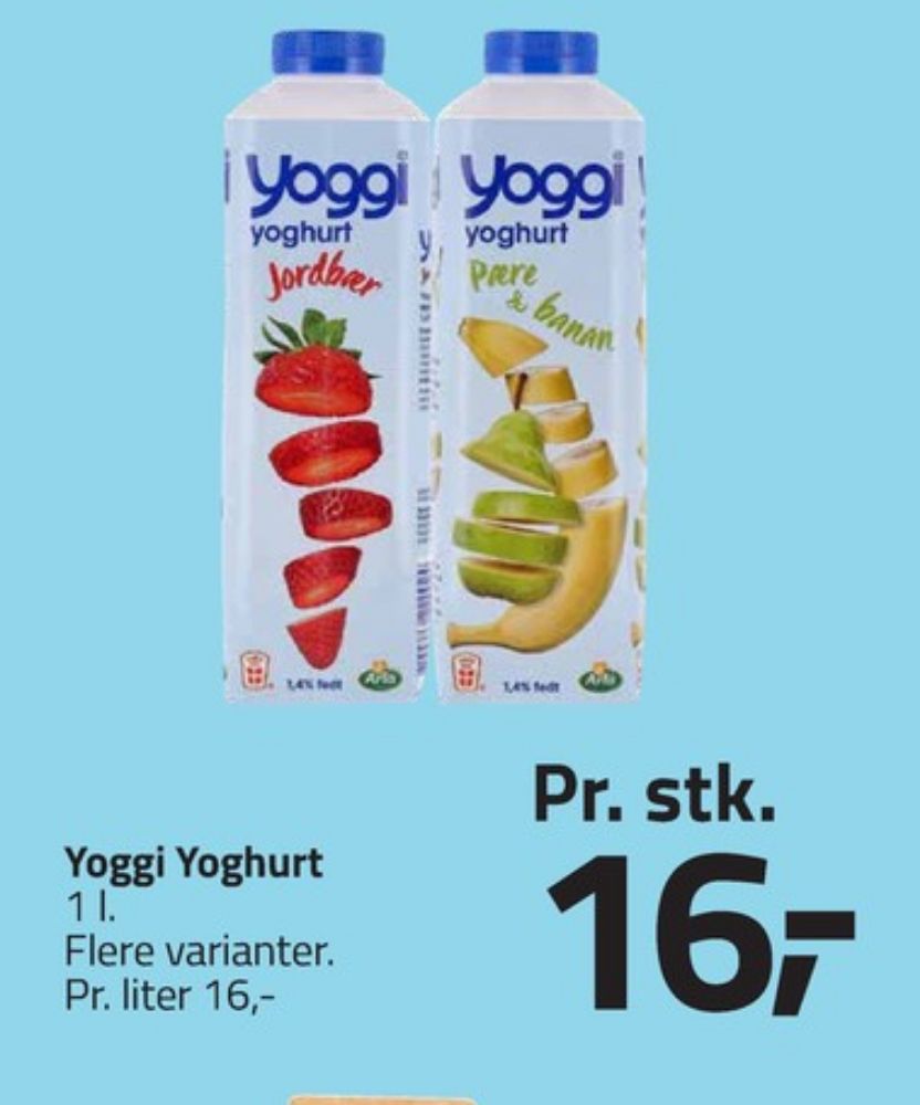 Yoggi, Jordbær Yoghurt 