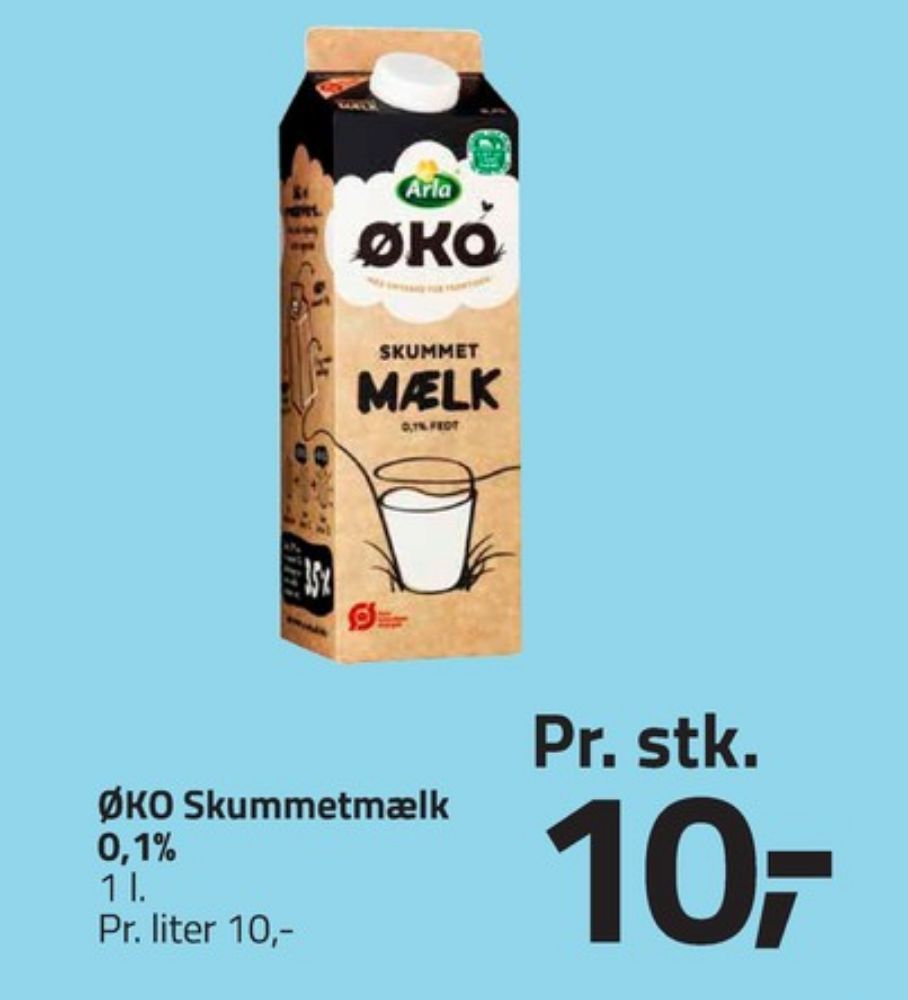 Arla, Skummetmælk 0,1%