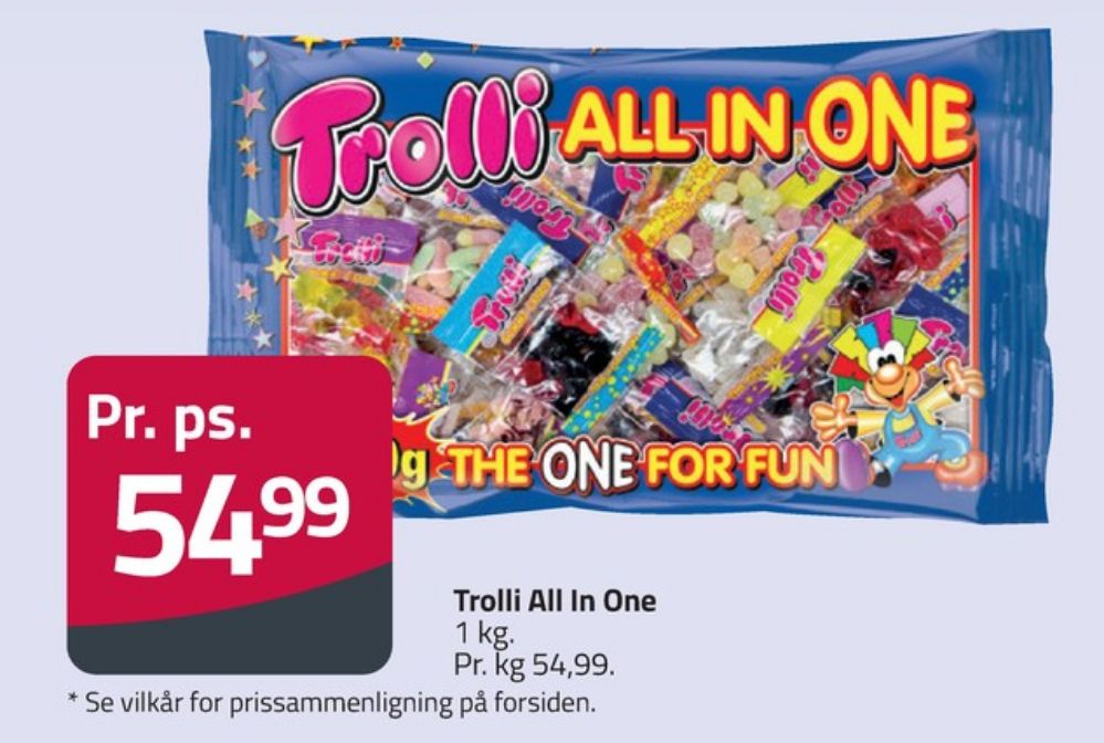 Trolli All in One, Slikposer