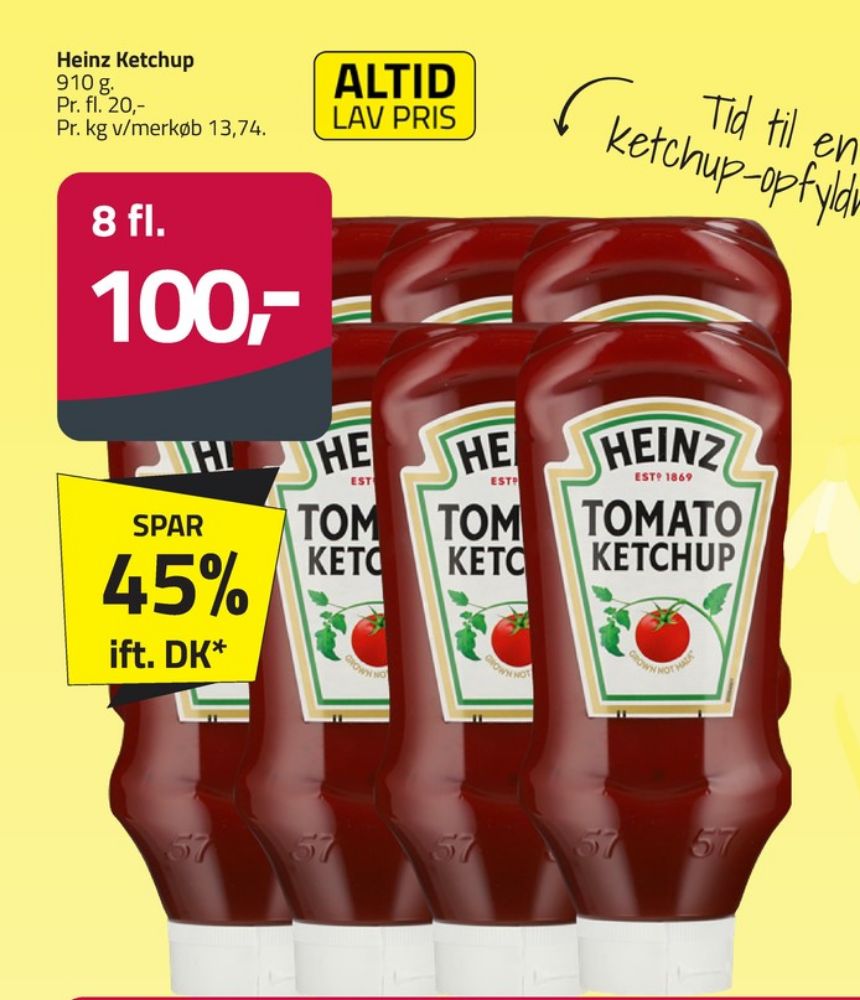 Heinz, Ketchup
