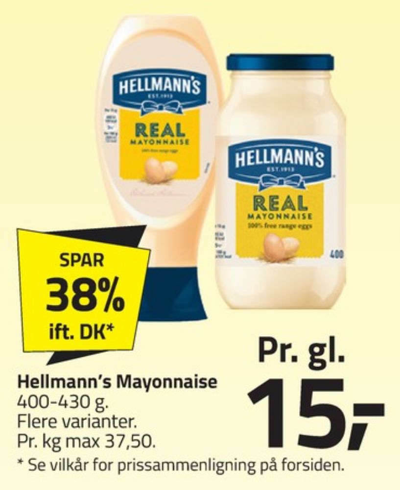 Hellmanns, Real Mayonnaise