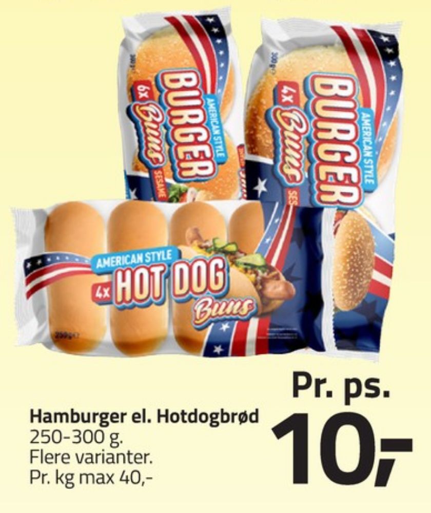 American Style, Burger Bun Sesam