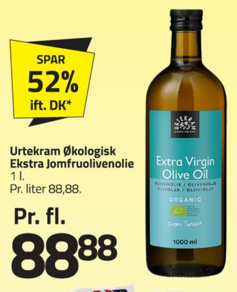 Urtekram, Olivenolie