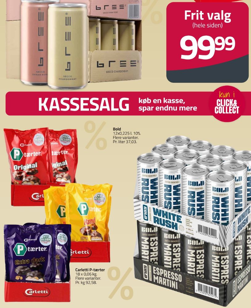 Carletti, P-Tærter Original