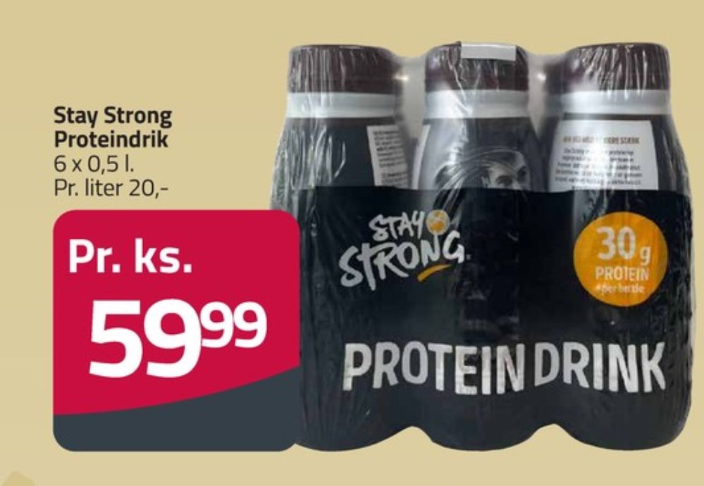 Stay Strong, Proteindrik Chokolade
