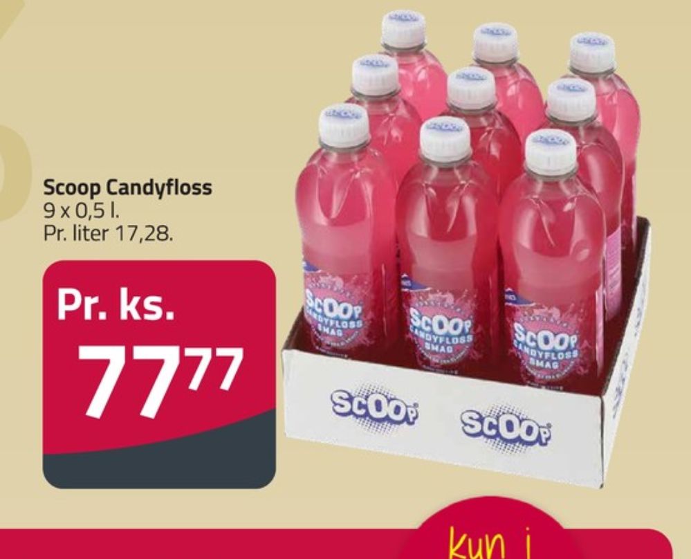 Scoop, Candyfloss Læskedrik