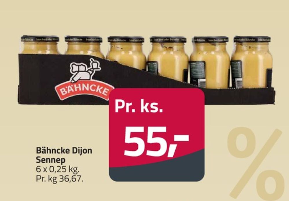 Bähncke, Dijon Sennep