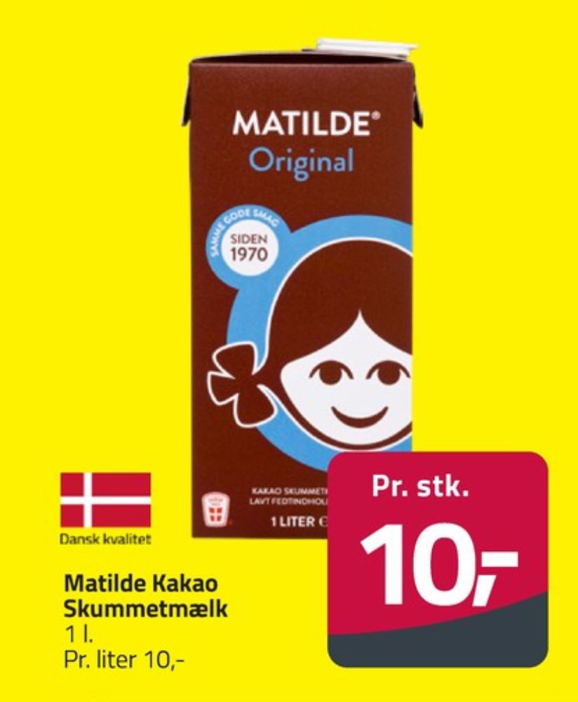 Matilde, Kakaomælk