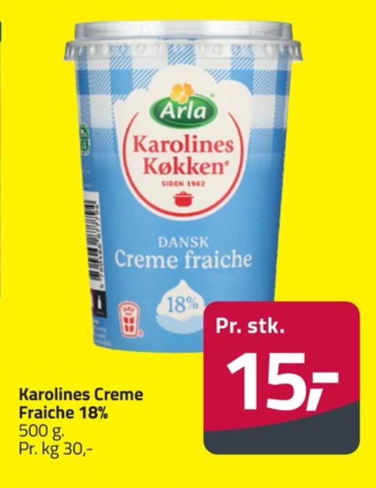 Karolines, Creme Fraiche 18%