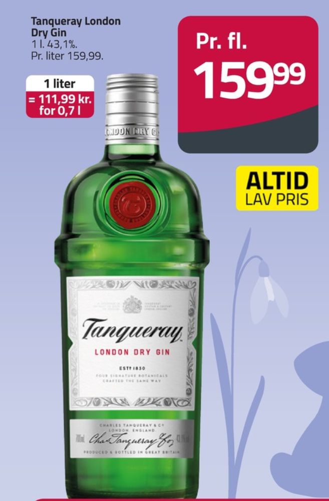 Tanqueray London Dry, Gin