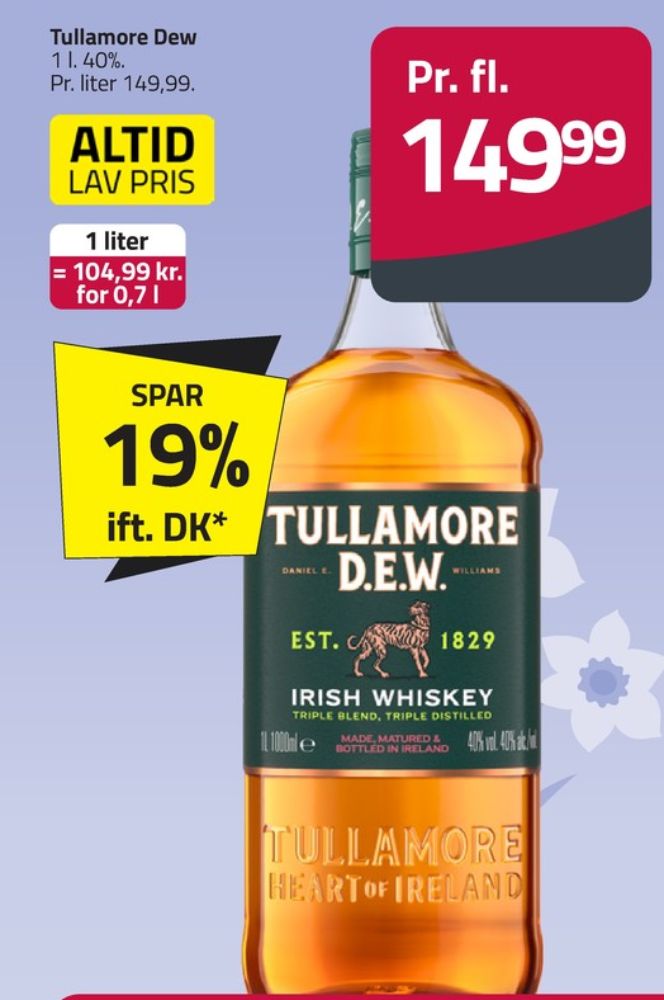 Tullamore Dew, Whisky