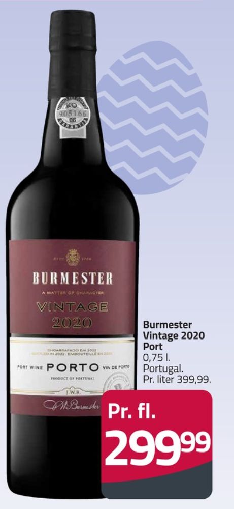 Burmester  Vintage 2020, Portvin