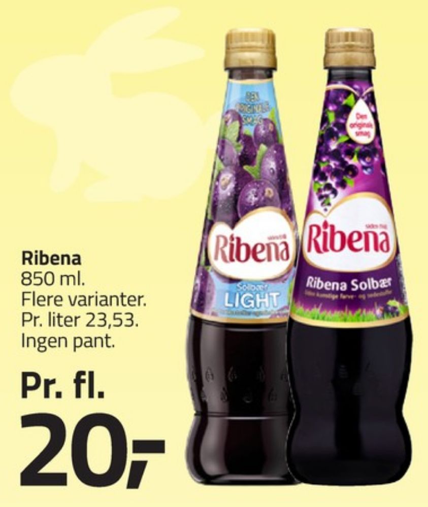 Ribena, Solbær Frugtsaft
