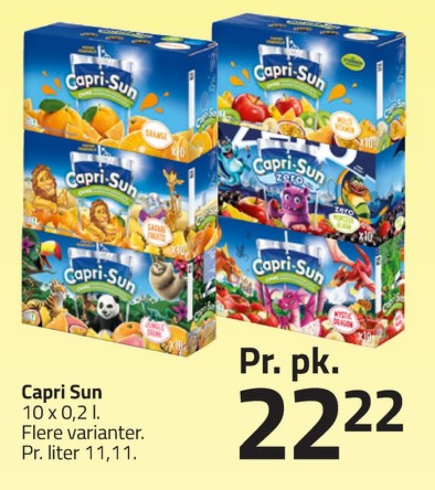 Capri-Sun, Frugtdrik Monsteralarm