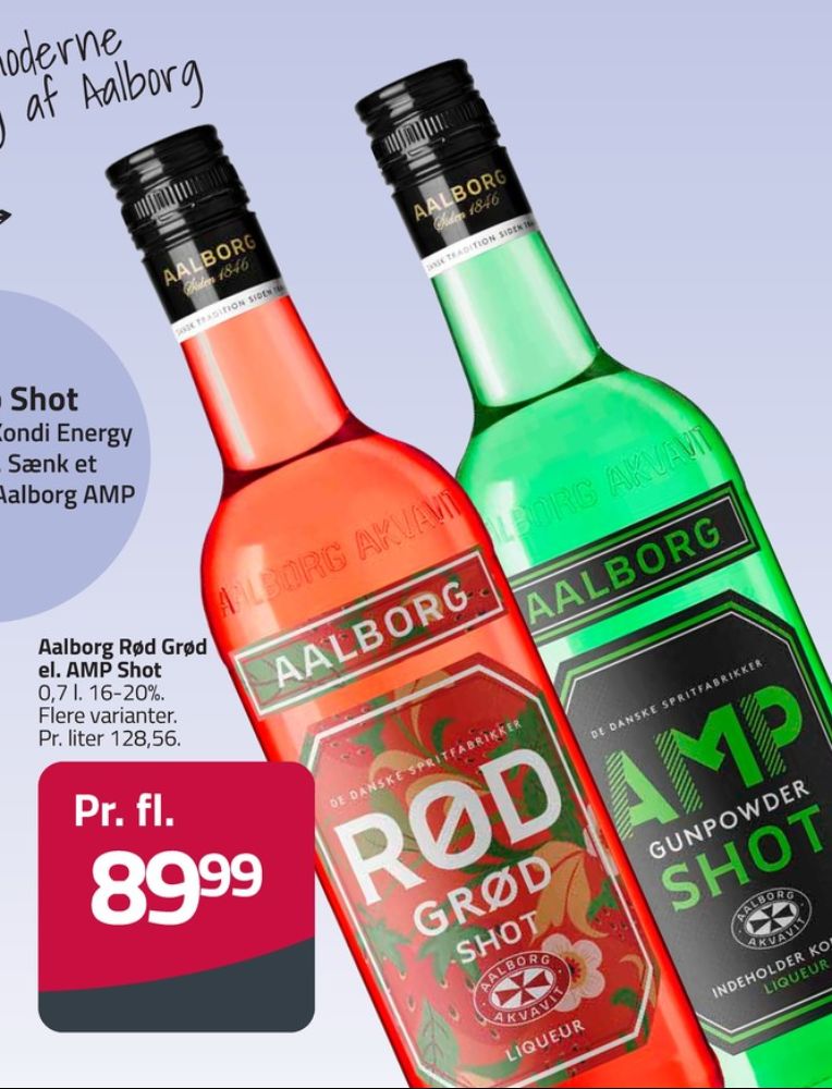 AAlborg Rød Grød, Shots